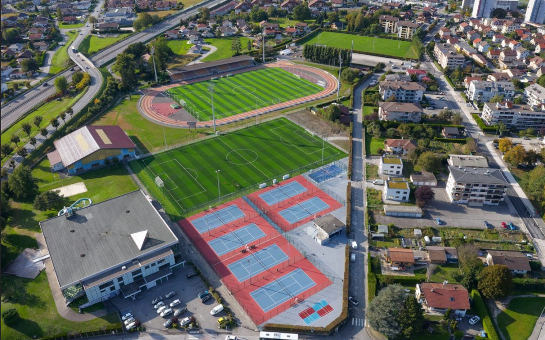 CLUSES RENOVATION DES COURS DE TENNIS
